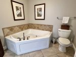 Master Full Bathroom - Double Vanities, Walk In Shower & Jet Tub